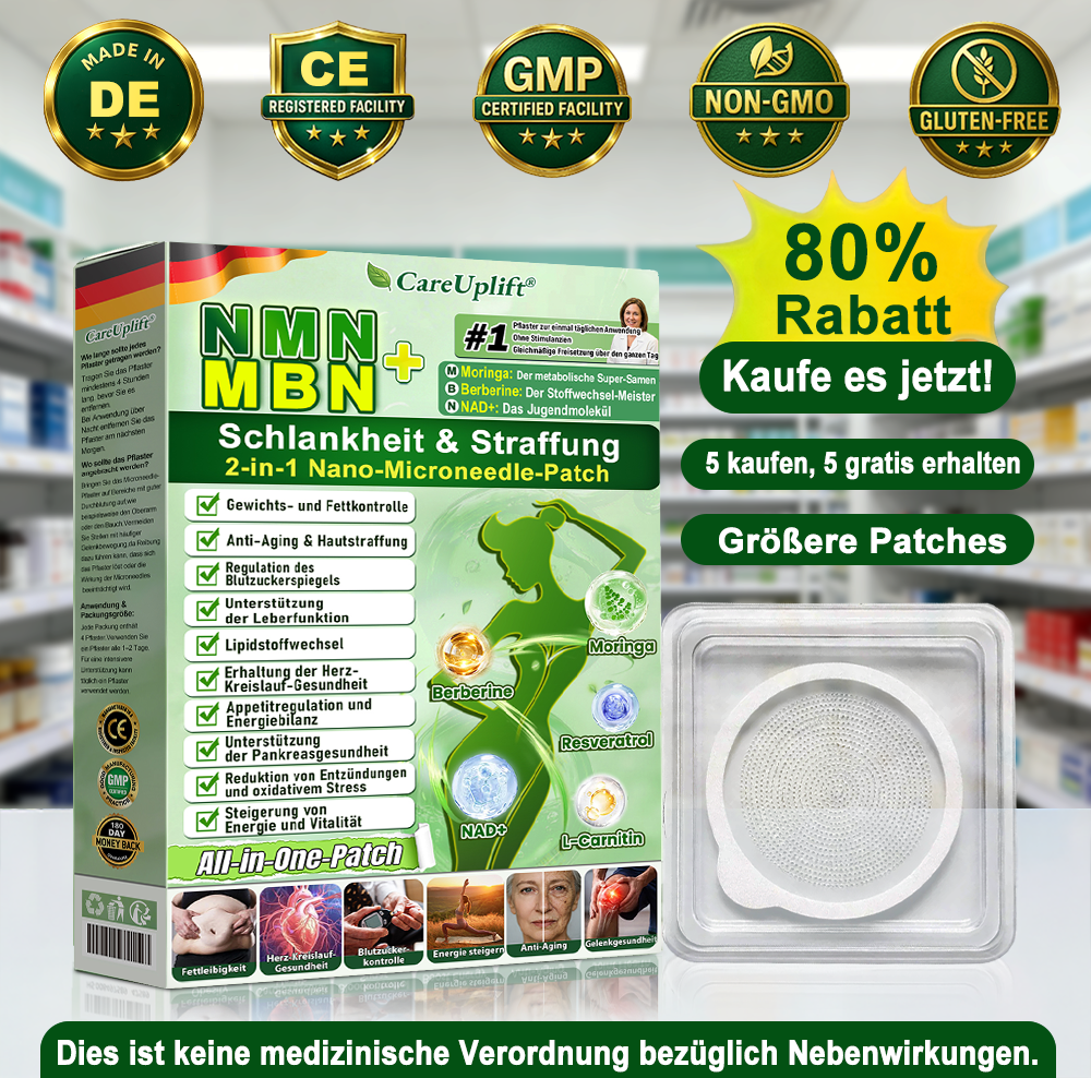 🎁30off% 𝐎𝐟𝐟𝐢𝐜𝐢𝐚𝐥𝐞𝐫 𝐃𝐞𝐮𝐭𝐬𝐜𝐡𝐥𝐚𝐧𝐝-𝐒𝐡𝐨𝐩 | 🧑🩺 𝐂𝐚𝐫𝐞𝐔𝐩𝐥𝐢𝐟𝐭® Moringa · Berberin × NAD+ 𝟏𝟎-𝐢𝐧-𝟏 𝐀𝐝𝐯𝐚𝐧𝐜𝐞𝐝 𝐍𝐚𝐧𝐨-𝐌𝐢𝐤𝐫𝐨𝐧𝐚𝐝𝐞𝐥-𝐏𝐚𝐭𝐜𝐡 — 𝐄𝐢𝐧𝐦𝐚𝐥 𝐭ä𝐠𝐥𝐢𝐜𝐡, 𝐬𝐢𝐜𝐡𝐭𝐛𝐚𝐫𝐞 𝐄𝐫𝐠𝐞𝐛𝐧𝐢𝐬𝐬𝐞 𝐢𝐧 𝟕 𝐓𝐚𝐠𝐞𝐧